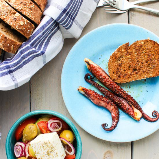 Greek Grilled Octopus