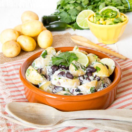 Potato Black Bean Salad