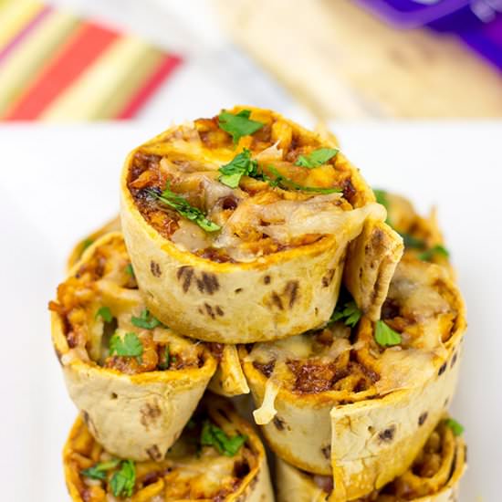 BBQ Chicken Pinwheels