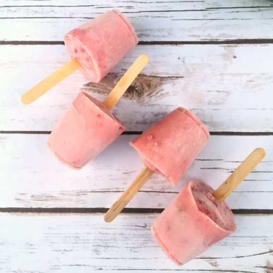 Strawberry Watermelon Popsicles