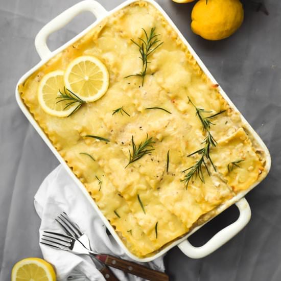 Rosemary Lemon Alfredo Chicken