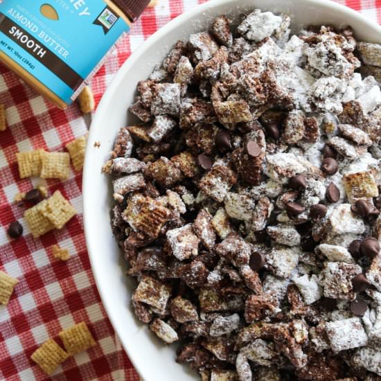 Almond Butter Puppy Chow