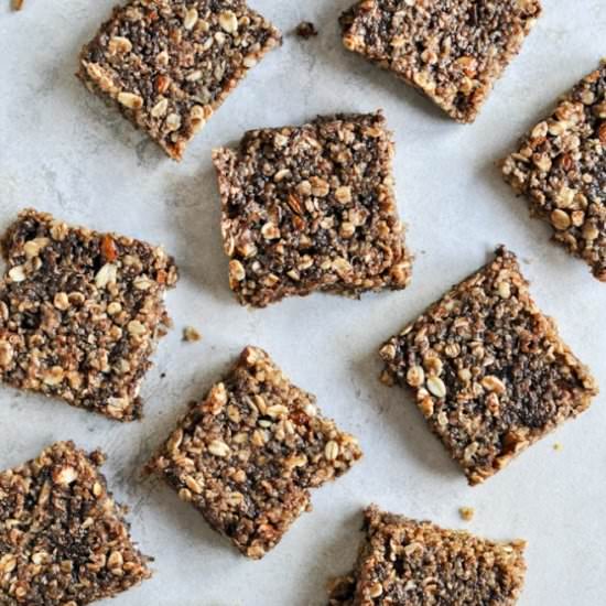 no-bake brown butter quinoa bars