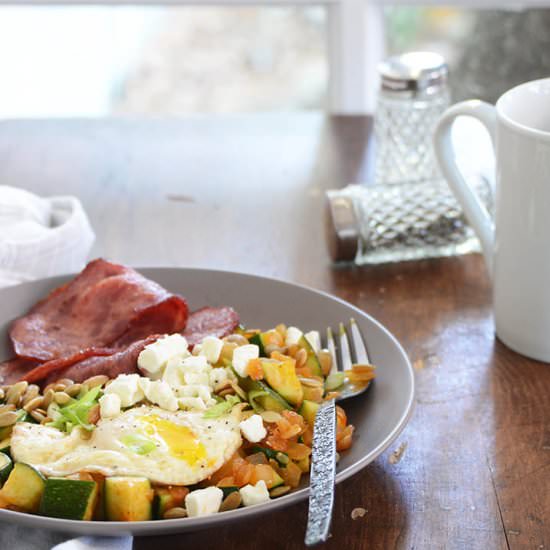 Smoked Paprika Zucchini Hash