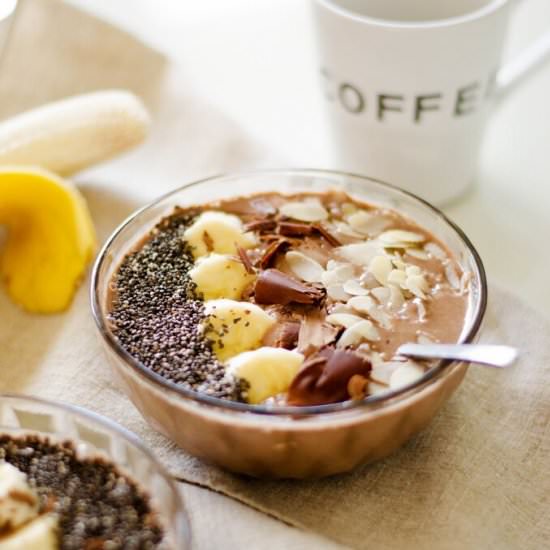 Mocha Smoothie Bowl