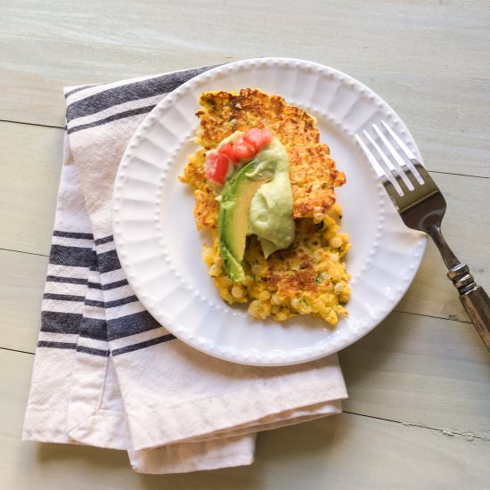 Sweet Summer Corn and Zucchini Cake