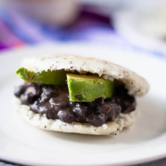 Chia Seed Arepas