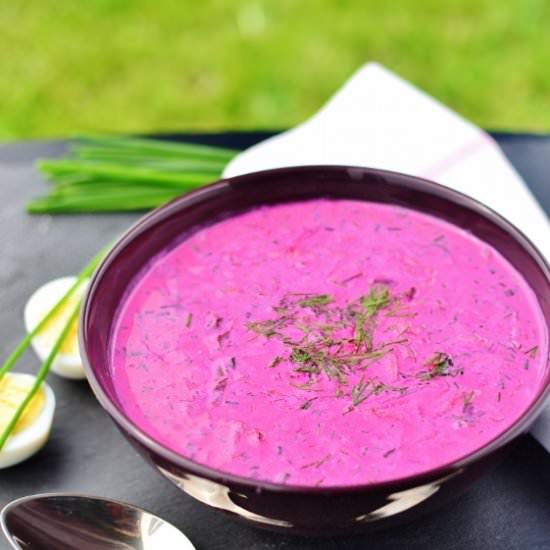 Beetroot Summer Soup (‘Chlodnik’)