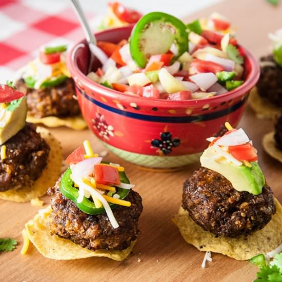 Cheesy Taco Sliders