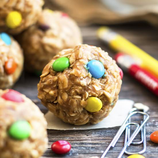Healthy Monster Cookie Bites