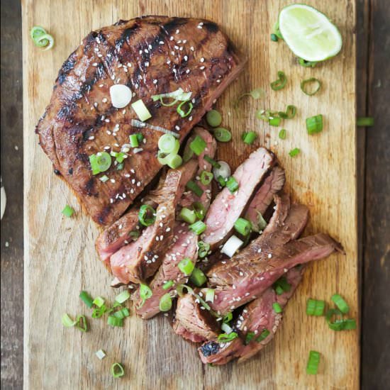 Asian Grilled Flank Steak