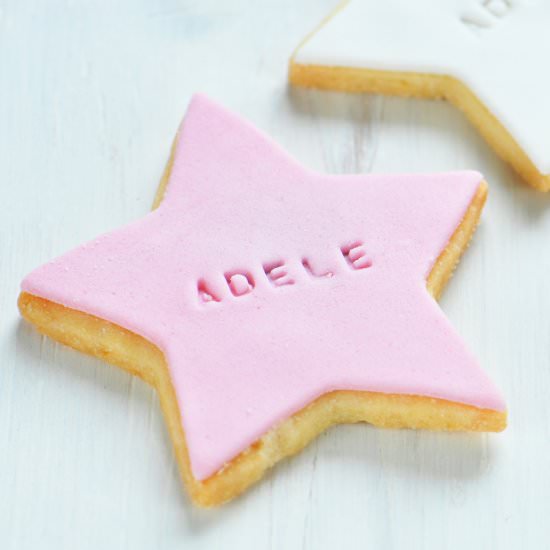Decorated Star Cookies