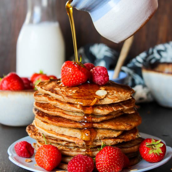 Buckwheat & Oats Pancakes