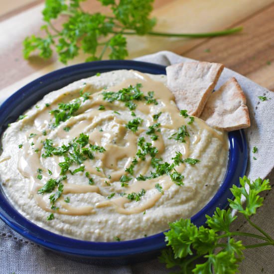 Roasted Garlic Baba Ganoush