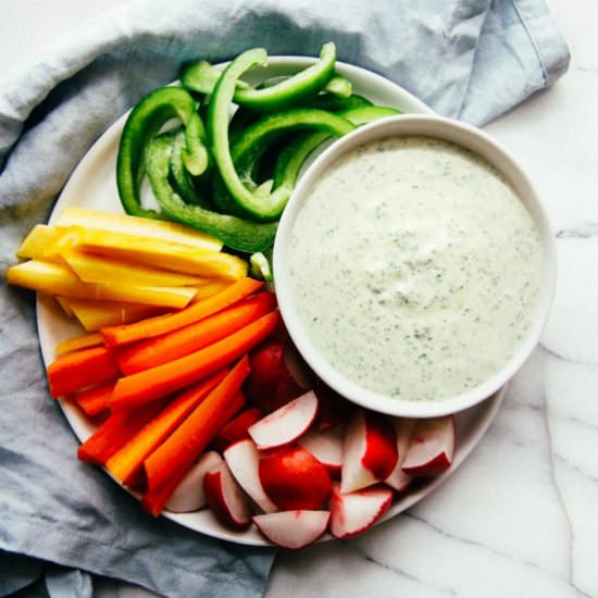 Green Goddess Dipping Sauce