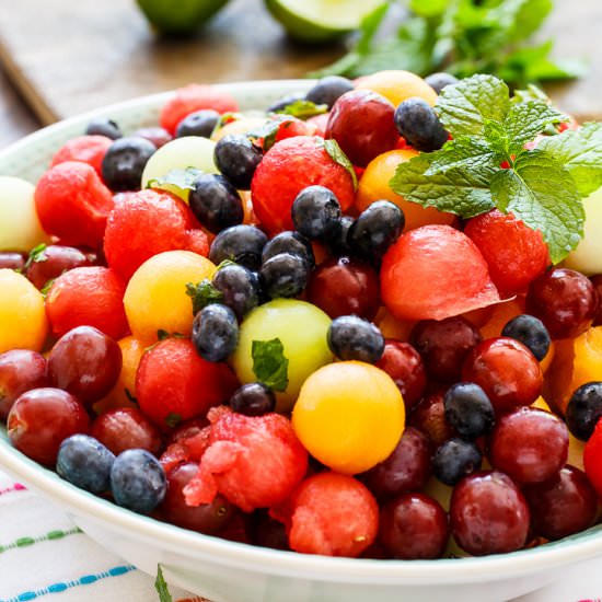 Mojito Fruit Salad