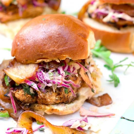 Grilled Chicken Sliders