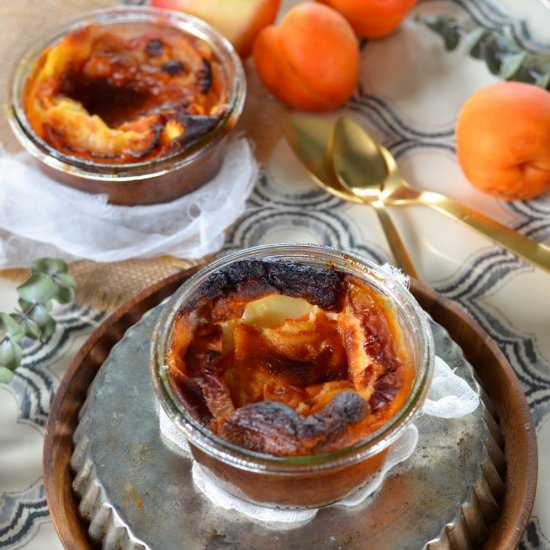 Apricots and Peaches Clafoutis