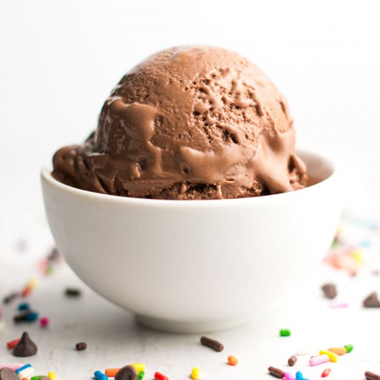 Healthy Chocolate Ice Cream