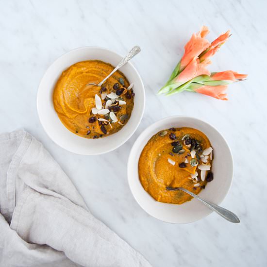 Roasted Carrot Pudding