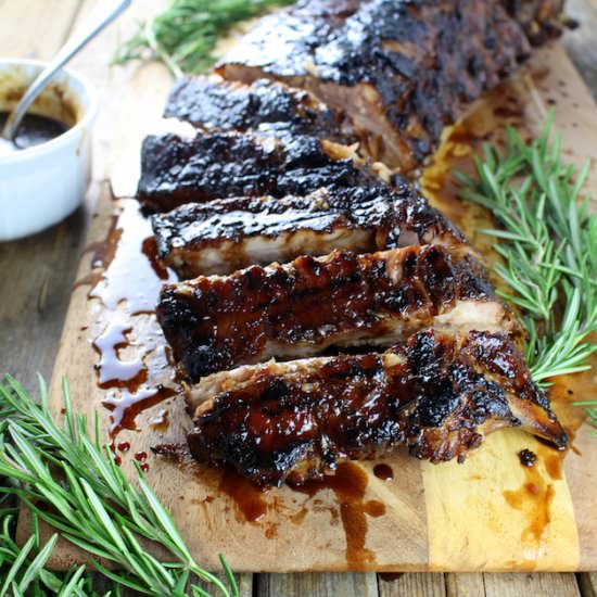 Balsamic Baby Back Ribs