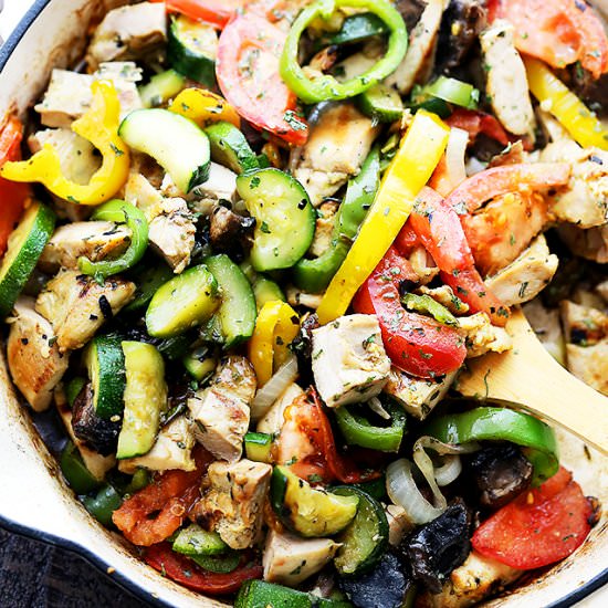 Chicken Ratatouille