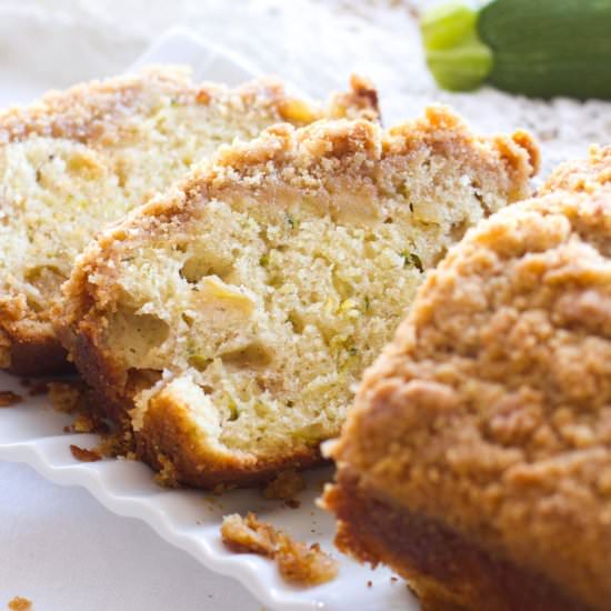 Crumb Apple Zucchini Bread