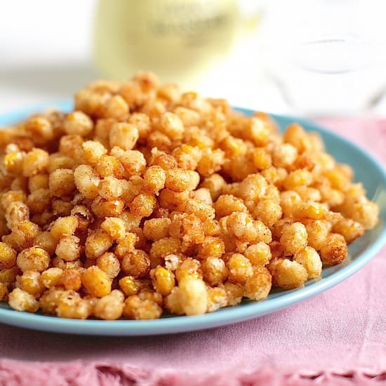 Crispy Spicy Buttery Corn