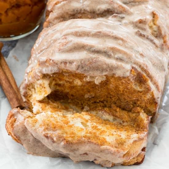 Easy Pumpkin Pull Apart Bread