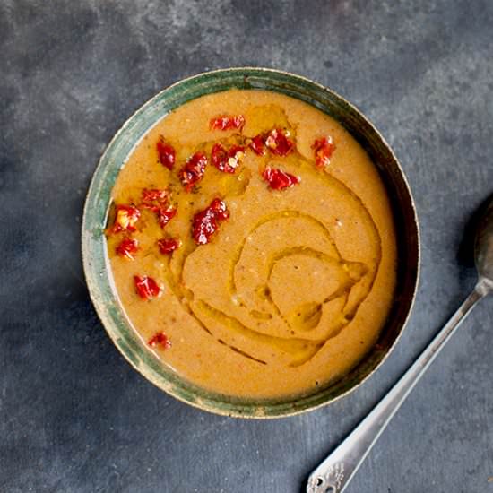 Sun-dried Tomato White Bean Soup