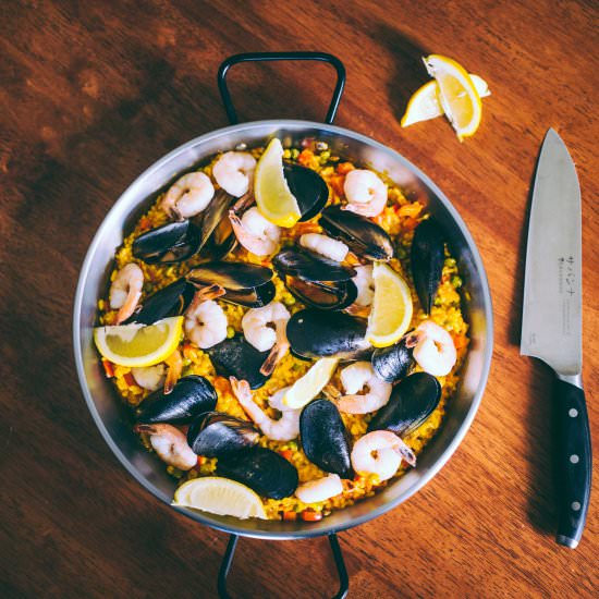 Seafood Paella