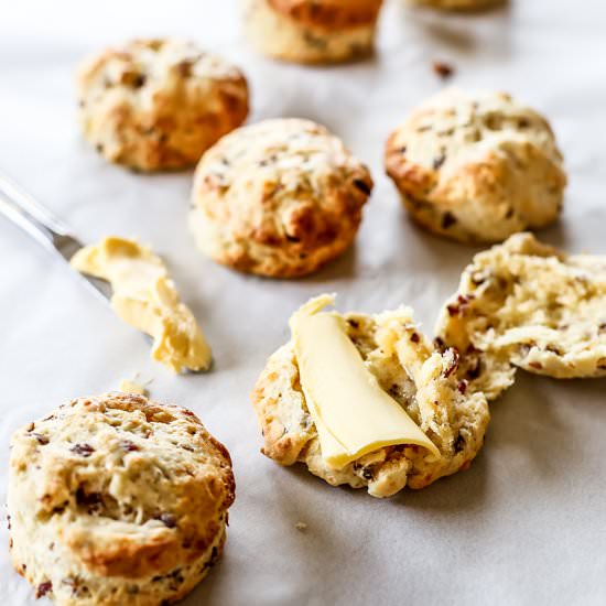 Cheese and Bacon Scones