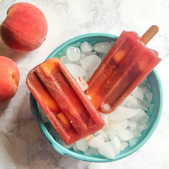 Summertime Low Carb Tea Pops