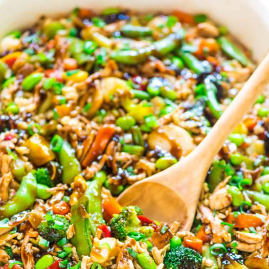 Teriyaki Chicken Casserole