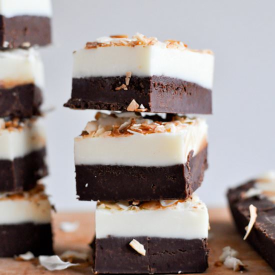 Mocha coconut fudge