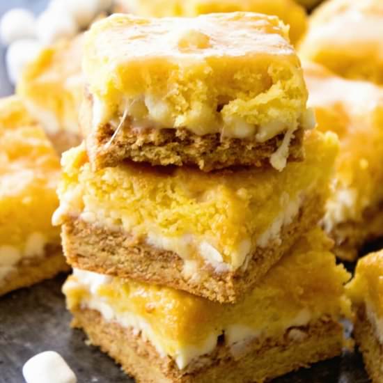 White Chocolate S’mores Bars