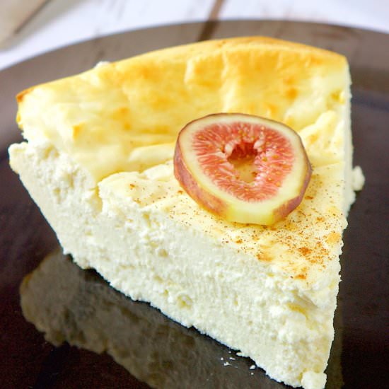 Low Carb Snickerdoodle Cheesecake