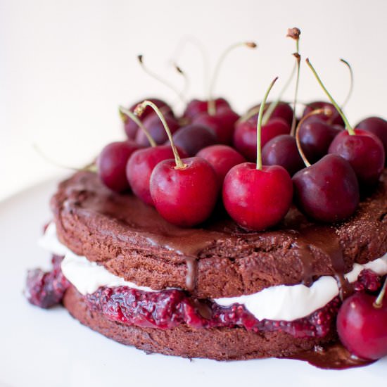 Gluten Free Black Forest Cake