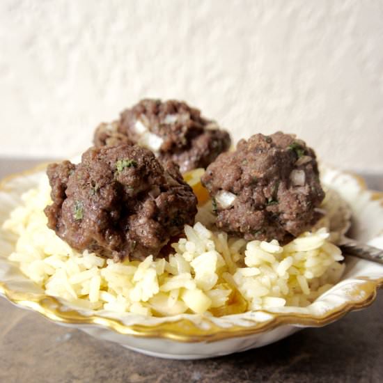Beef Kofta Meatballs