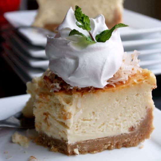 Coconut Cream Pie Cheesecake
