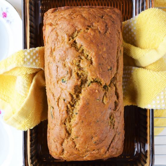 pumpkin zucchini bread