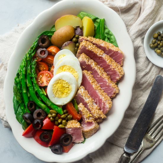 Asian Nicoise Salad