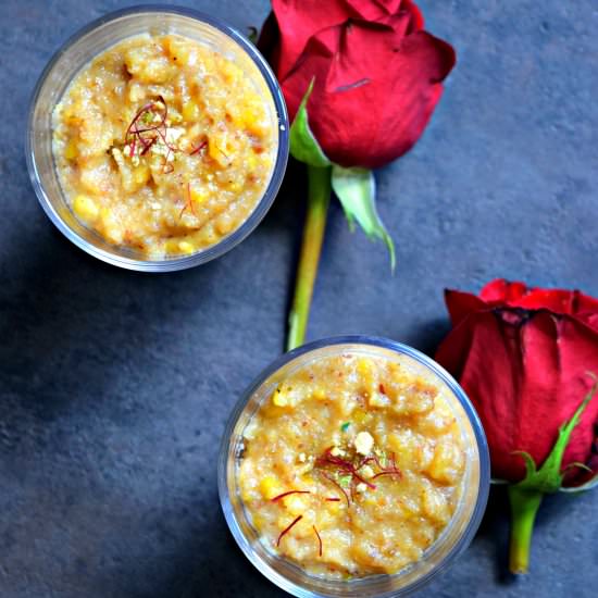 Jhajhariya/Sweetcorn Pudding