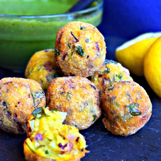 Lemon Vermicelli Croquettes