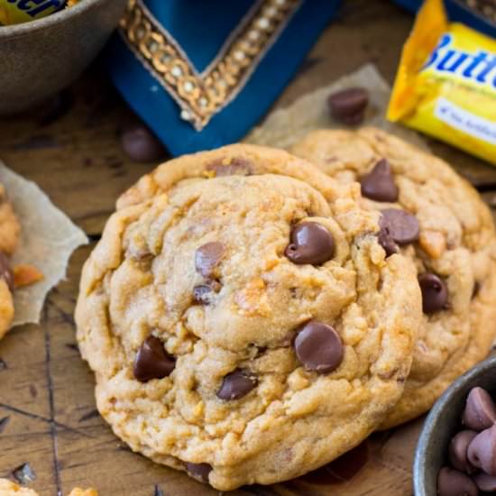 Butterfinger Cookies