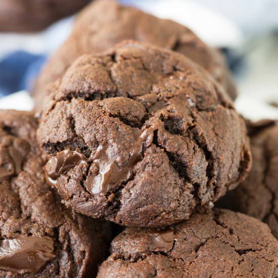 Fudgy Brownie Cookies