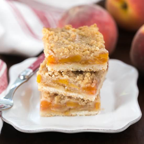 Peach Pie Bars