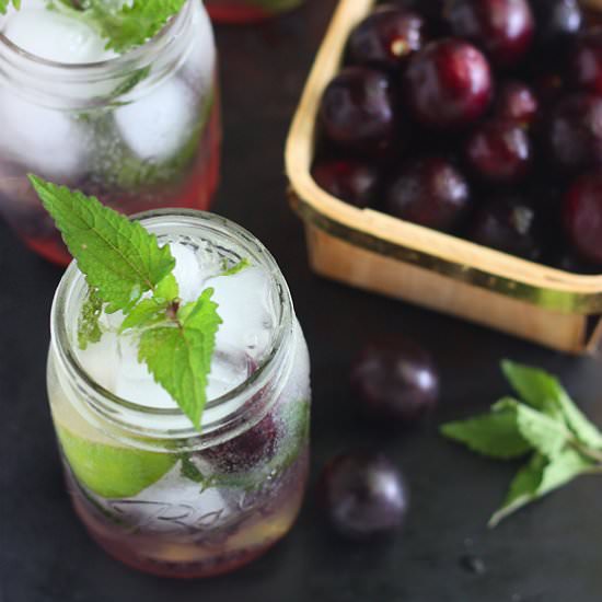 Muscadine Mojitos