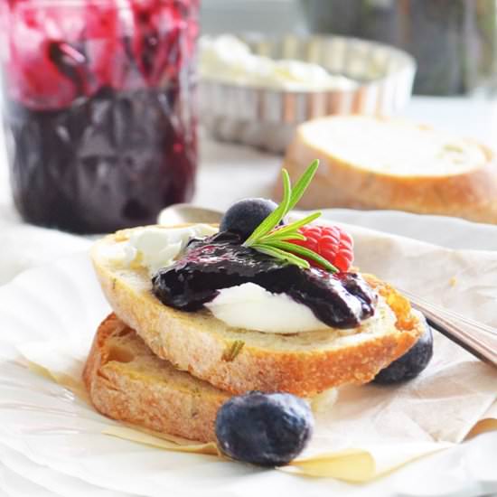 Savory Blueberry Chutney