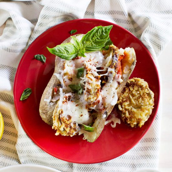 Eggplant Parm Potatoes